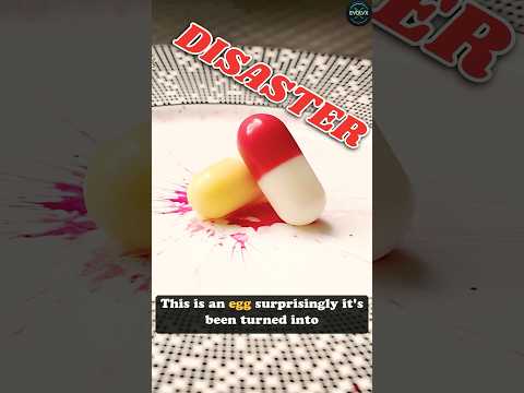 This Edible Capsule Can Replace Real Pills! 💊😱 | Crazy Science You Won’t Believe! #didyouknow #ww2