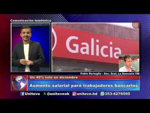 Aumento salarial para trabajar bancarios
