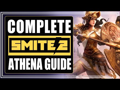 SMITE 2 ATHENA GUIDE | How to play - Where to play - What to build