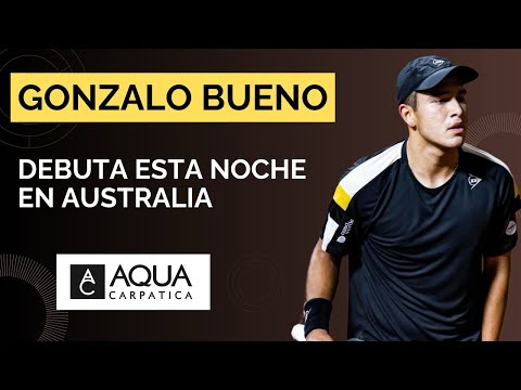 GONZALO BUENO - He faces NIKOLOZ BASILASHVILI today