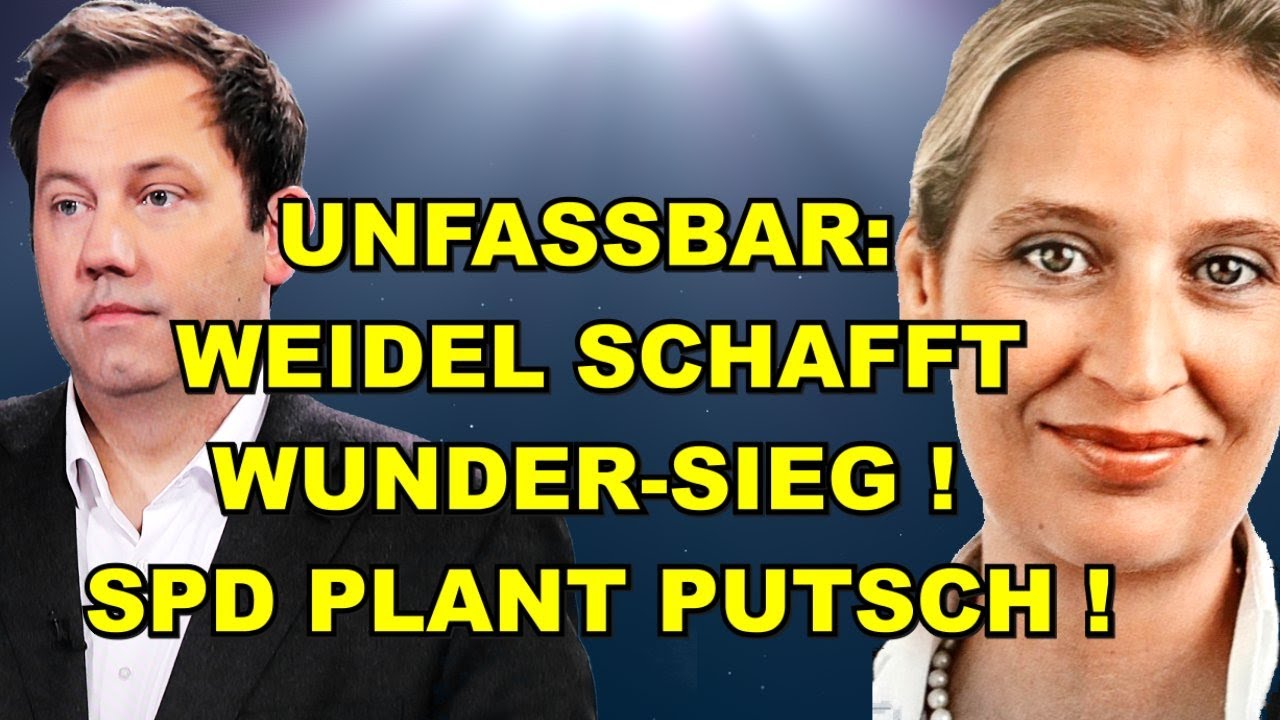WEIDEL schafft WUNDER! SPD plant PUTSCH!