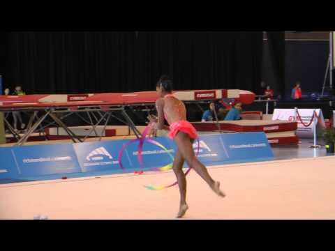 Nastasya Generalova - Ribbon - 2014 Pacific Rim Championships Event Finals