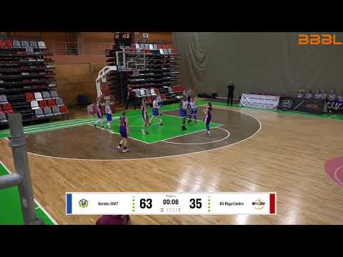Korsku Basket Girls 2007 vs BS Rīga/Centrs G-2007 U13