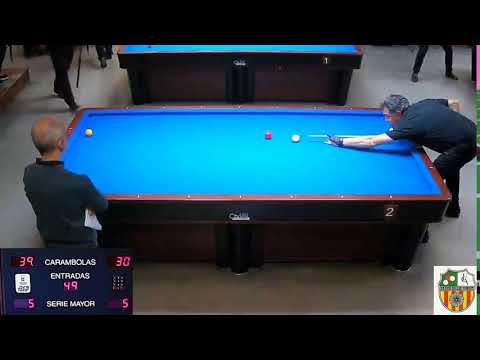 LLIGA CATALANA 3 BANDES 1ª. DIV  -  S.B. FOMENT MOLINS  vs  C.B. SANT ADRIA