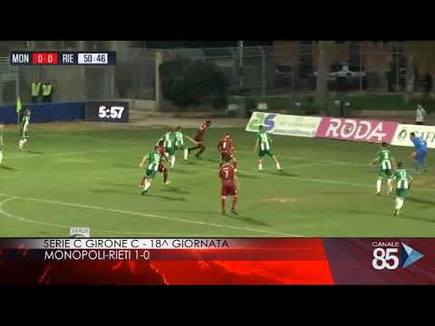23 dicembre 2018    Serie C Girone C   Monopoli   Rieti 1 0