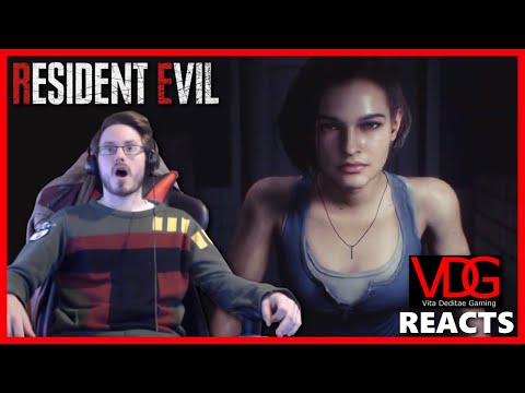 RESIDENT EVIL 3 REMAKE REVEAL - HYPE!!! - Vita Deditae Reacts