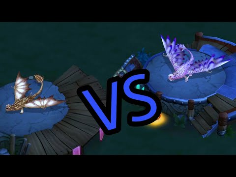 Titan Mode Woolly Howl VS Woolly Howl - Dragons:Rise of Berk