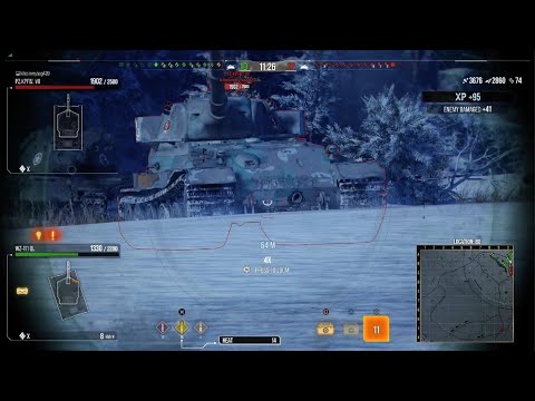 WZ 111 Qilin 8.7K Damage - World Of Tanks Console