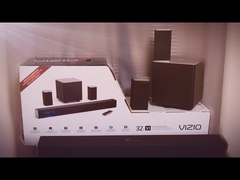 Vizio SB3251-EO Sound Bar Unboxing and Demo