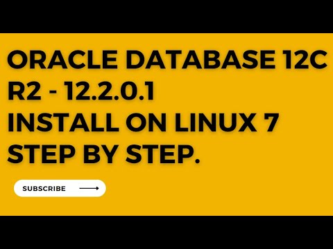 How to install Oracle Database 12C R2 database on Linux 7.9 Step by Step Details