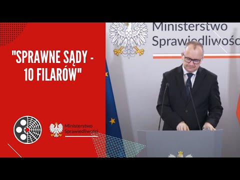 Adam Bodnar przedstawia 10 filarów dla sprawnych sądów