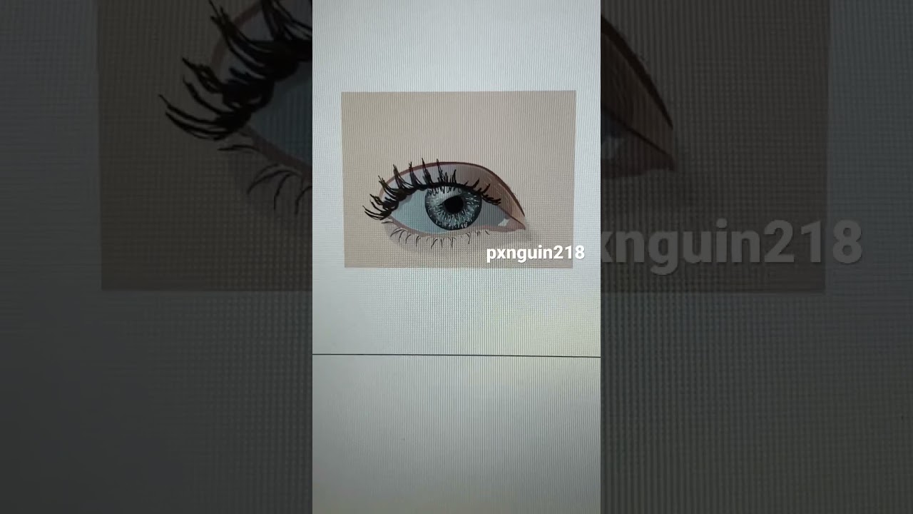 Vector Art Process #eyes #vector #art #vectorart