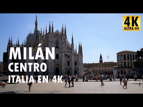 Milan - City Center - Italy in 4K