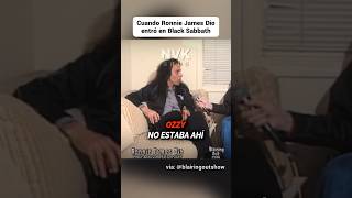 RONNIE JAMES DIO relata CÓMO SE UNIÓ a BLACK SABBATH