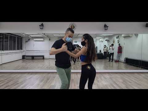 Caliente Dance Studio Singapore Bachata demo by Ali and Janey to DJ Khalid - Lips on You