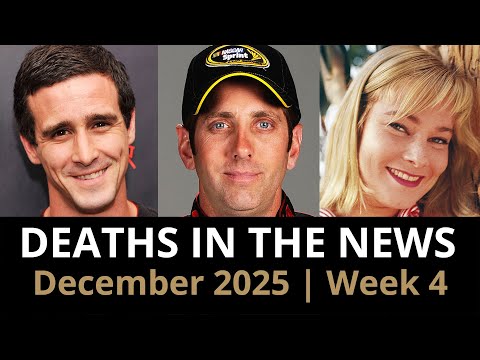 Who Died This Week | December 2025 #4 Celebrity Deaths & More