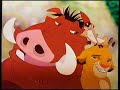 Original VHS Opening Lilo Stitch UK Ireland Retail Tape