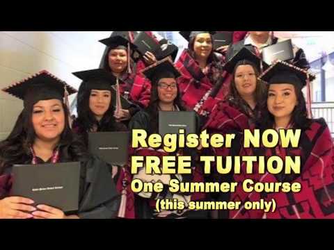 Free Tuition Summer 2017