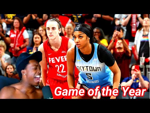 Caitlin Clark vs. Angel Reese REMATCH since College | Indiana Fevers vs. Chicago Sky