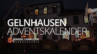 preview picture of video 'GÜNZEL & KREUZER Werbetechnik - Adventskalender 2013 Gelnhausen'