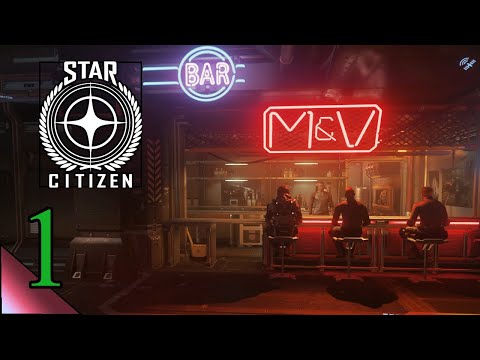Space Bar Is The Best Bar..  Star Citizen Alpha 3.9 4k Gameplay First Impressions Ep 1