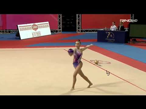 Sabina Tashkenbaeva Ball AA Qualification World Cup Sofia 2022