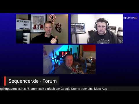 SequencerTalk 27 Im Wellenstrom - Synthesizer-Gespräch & Musik iTB in the Box arbeiten, alles im PC