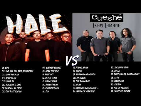 Hale vs Cueshe Greatest Hits Music | OPM Tagalog Love Songs Nonstop Playlist 2020