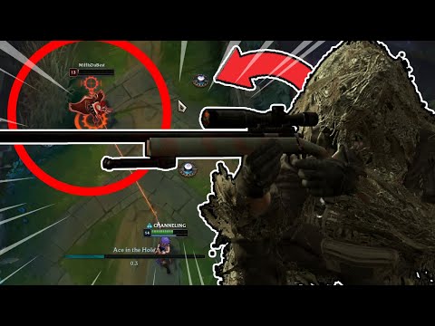 FULL AD LETHALITY CAITLYN ONE SHOT!! League of Legends