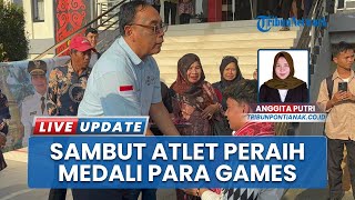 Penuh Bangga, Sugeng Hariadi Sambut Atlet Kalbar Peraih Medali ASEAN Para Games