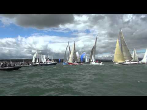 Sailing Crash - Round Ireland Yacht Race 2012