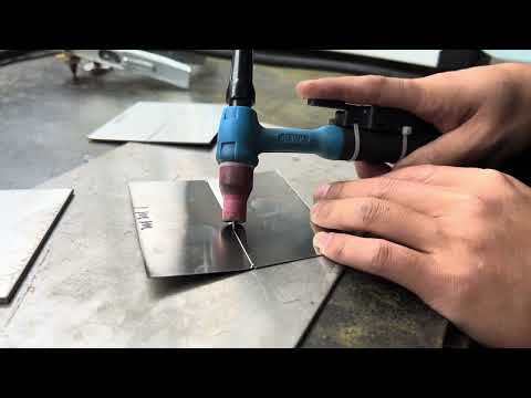 ANDELI TIG-250PL cold welded 1mm stainless steel plate