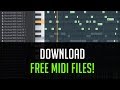 Free MIDI Files for Producers!