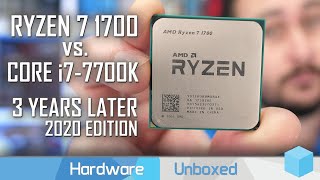 Video thumbnail for AMD Ryzen 7 1700, 2020 Revisit by Hardware Unboxed