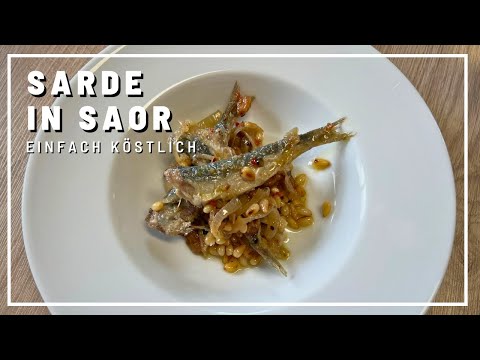 Sardines in Saor | You've never eaten sardines like this before! | What should I cook today? #ger...