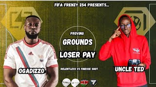 PROVING GROUNDS LOSER PAY: OGADIZZO VS UNCLE TED - Dee Entertainment #fc25 #fifa