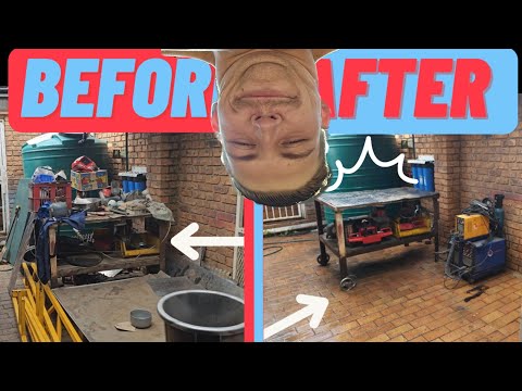 Cleaning a nasty workshop