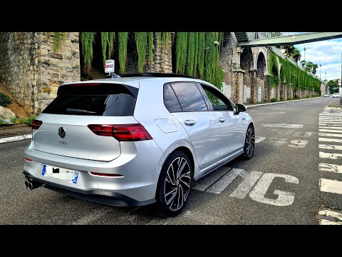 golf 8 gtd 2021 200ps exhaust sound & 0 / 100kmh