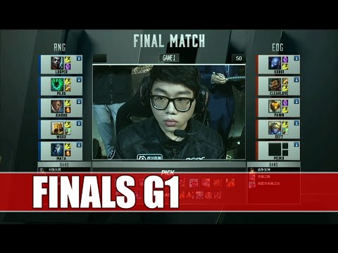 Royal Never Give Up vs Edward Gaming | Game 1 Grand Finals S6 LPL Spring 2016 | EDG vs RNG G1