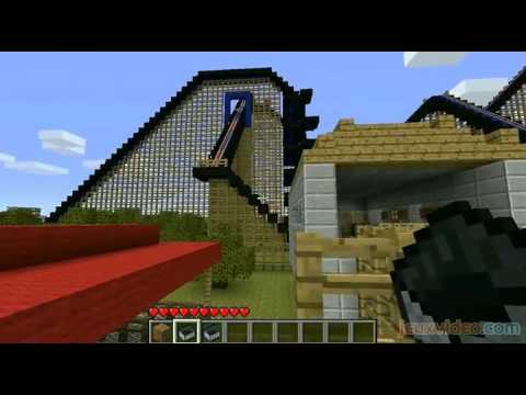 comment construire une montagne russe dans minecraft