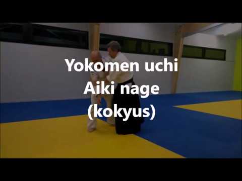 Yokomen uchi Aiki nage kokyus