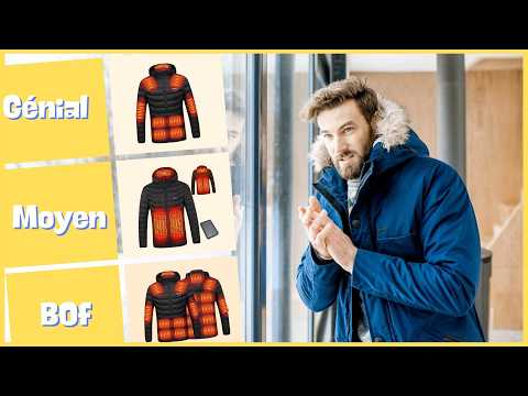 Top 3 doudounes chauffantes 2025 : mon test complet