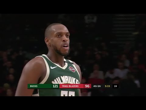 Khris Middleton Full Play vs Portland Trail Blazers | 01/11/20 | Smart Highlights