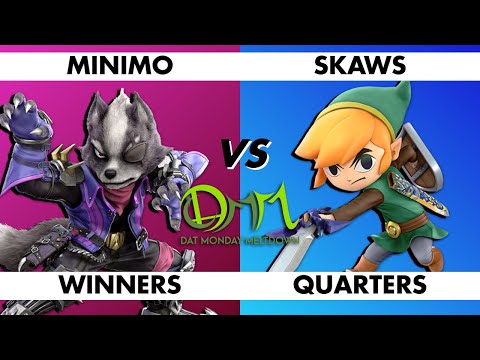 DAT Monday Meltdown 286 - Winner's Quarters: MiniMo (Wolf) vs Skaws (Toon Link)