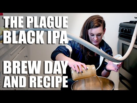 The Plague Black IPA Full Brew Day & Homebrew Recipe