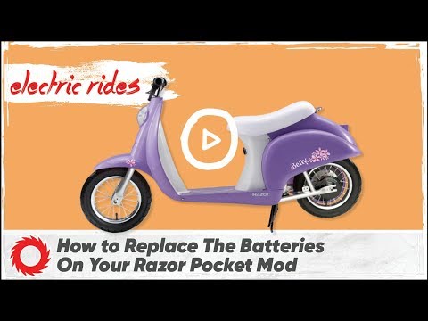 How to Change the Battery on the Razor Pocket Mod
