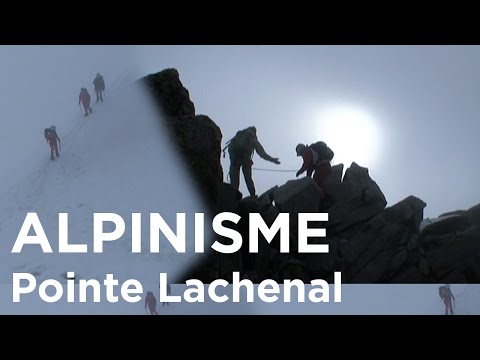 Refuge des Cosmiques Traversée des Pointes Lachenal Chamonix Mont-Blanc alpinisme montagne