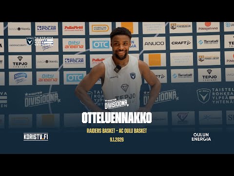 Otteluennakko: Raiders Basket – AC Oulu Basket 9.1.2026