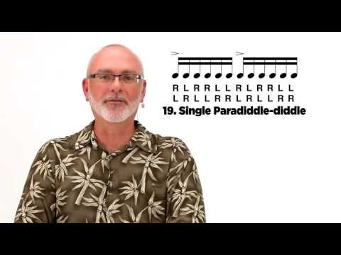 Pearl Drum Rudiments - Single Paradiddle Diddle