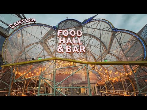 Food hall and bar hidden gem in London near the 02 centre - the upstairs is magic!